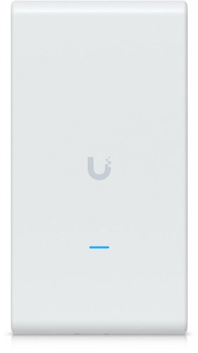 Ubiquiti U6-MESH-PRO, Indoor/Outdoor WiFi 6 AP, 4 Spatial Stream, an Integrated Super Antenna& Gigabit Passthrough Port, PoE Power, 185 m² Coverage, 2 Year Warranty