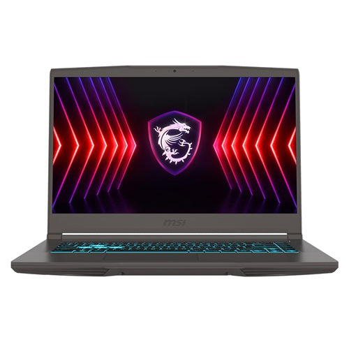 MSI THIN 15 B13VE-2275AU, 15.6" FHD Screen, Intel i5-13420H, 16GB DDR4 RAM, 512GB NVMe SSD, Nvidia GeForce RTX 4050 6GB, Wireless AX+Bluetooth, Windows 11 Home, Cosmos Gray, 1 Year Warranty