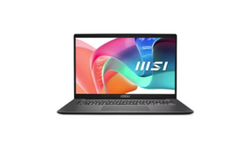 MSI MODERN 14 F13MG-010AU, 14" FHD Screen, Intel i5-1335U, 16GB DDR4 RAM, 512GB NVMe SSD, Wireless AX+Bluetooth, Windows 11 Home, Platinum Gray, 1 Year Warranty