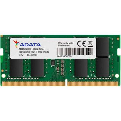Adata AD4S32008G22-SGN, DDR4, 8GB(1x8GB), 3200MHz, CL22, 1.2V, Limited Lifetime Warranty