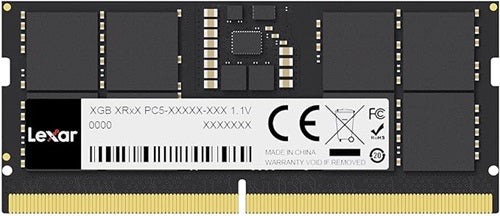 Lexar LD5S08G56C46ST-BGS, SODIMM DDR5 8GB(1x8GB), 5600MHz, CL46, Limited Lifetime Warranty