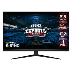 MSI G321Q, 31.5" IPS, 2560x1440, 16:9, 1ms, 170Hz, FreeSync/G-Sync, 2xHDMI, 1xDP, VESA, Tilt, 3 Year Warranty