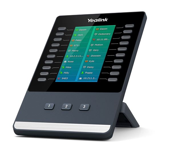 Yealink Exp50 Colour Screen Expansion Module For Yealink T5 Series Ip Phones, Yealink T53/T53 W/T54 W/T57 W/T58 A, T56 A/ T58 A/Mp56/Mp58/Mp58 Wh