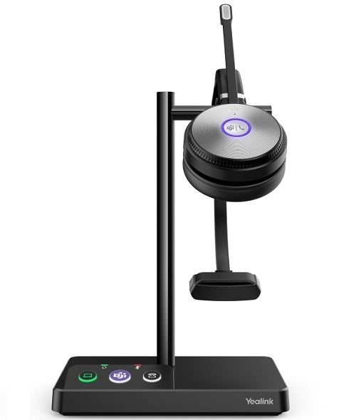 Yealink WH62-MONO-TEAMS, Dect Wireless Headset, 2xMicro USB, Talking Time Upto 14hrs,1 Year Warranty