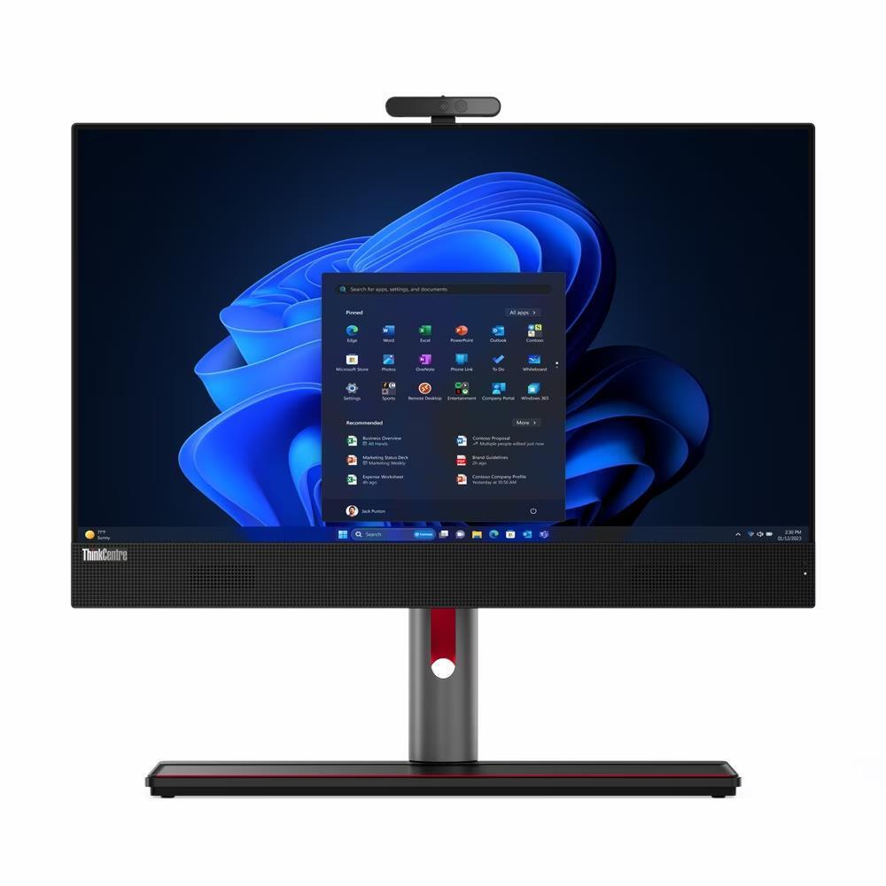 Lenovo Think Centre M90 A G5 Aio 23.8'/24' Fhd Intel I7 14700 16 Gb 512 Gb Ssd Windows 11 Pro 3yrs Os Wty Webcam Speakers Mic Keyboard Mouse