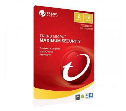 Trend Micro Maximum Security (1 2 Devices) 1 Yr Subscription Add On