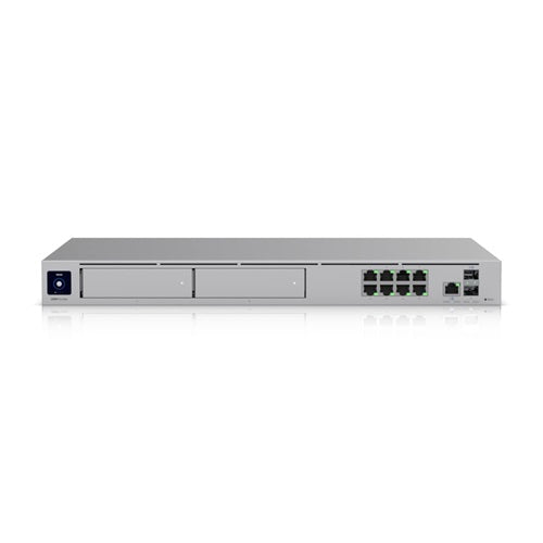 Ubiquiti Dream Machine Pro Max, Professional Grade, Rack Mount Cloud Gateway,10 Gbps Multi Wan Load Balancing, 2 Nvr Drive Bays Design, 2 Yr Warr