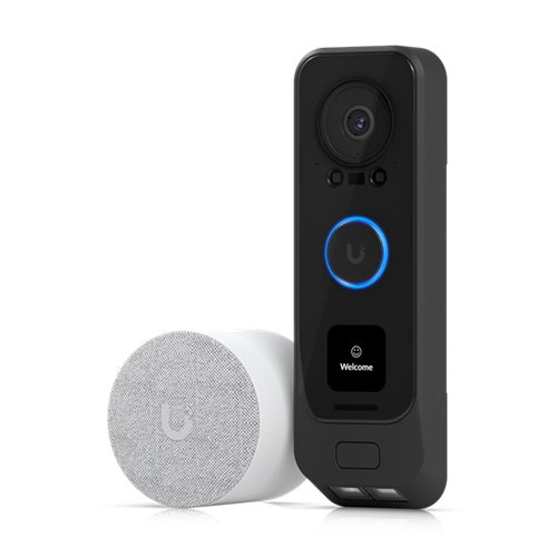 Ubiquiti UniFi Protect G4 Doorbell Pro PoE Kit,5MP CMOS Camera,Night Mode IR Up To 20ft, PoE Power, Includes PoE Chime, WeatherProof IPX4, 2 Year Warr