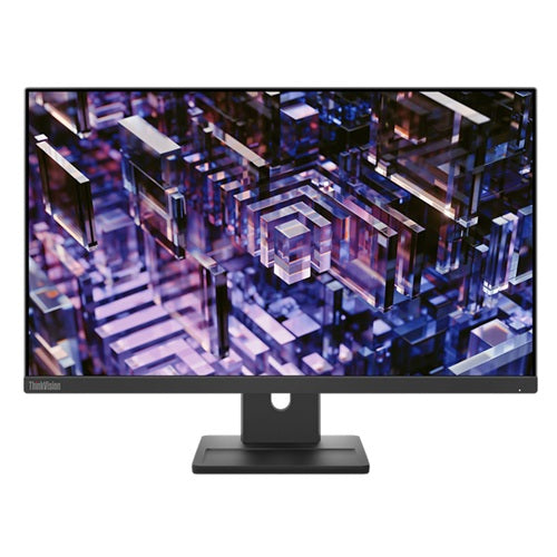 Lenovo Think Vision E24 Q 30 23.8'/24' 100 Hz Qhd Ips Monitor 2560x1440 16:9 4ms Ips Height Adjustable Tilt Pivot Swivel Hdmi Dp Vesa Speakers 3yr Wty