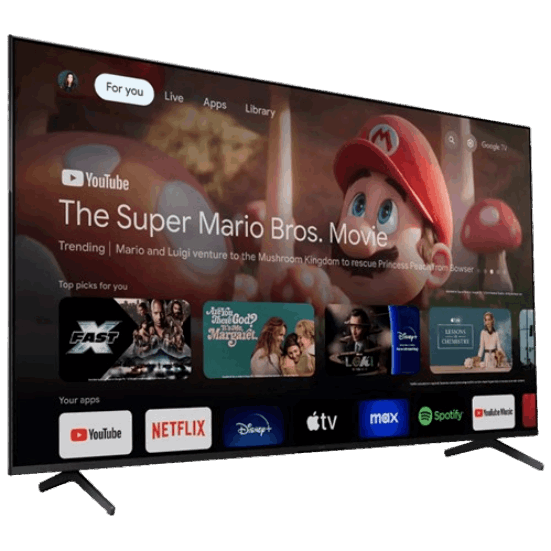 SONY BRAVIA 55" S30 4K HDR 450NITS DIRECT LED X1 GOOGLE TV WITH TV TUNER