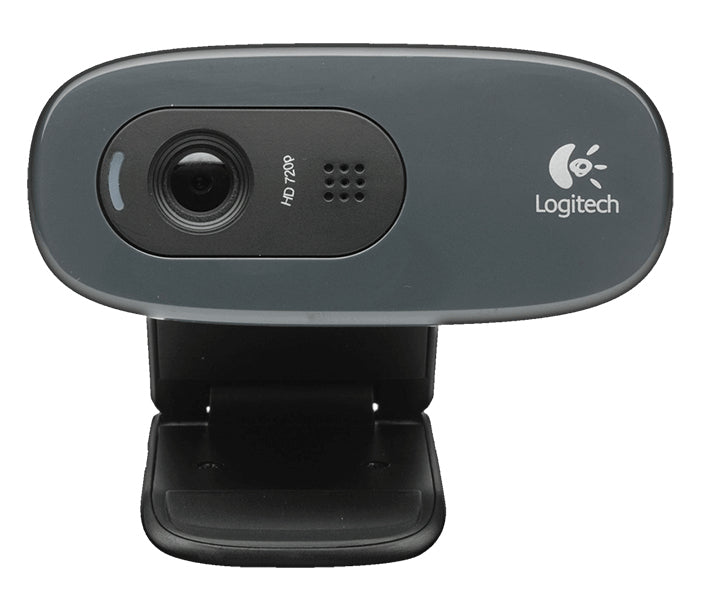 Logitech C270 3 Mp Hd Webcam 720p/30fps, Widescreen Video Calling, Light Correc, Noise Reduced Mic For Skype, Teams, Hangouts, Pc/Laptop/Macbook/Tablet