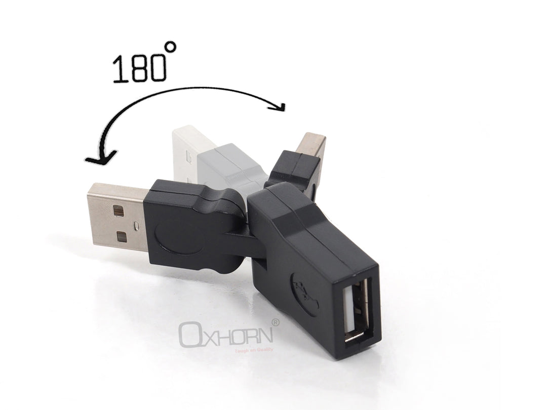 USB 180 rotation Adapter
