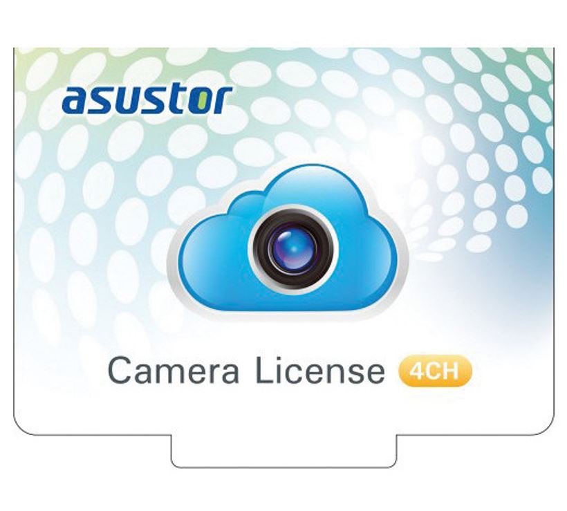 (Ls) Asustor Nvr 4 Channel Camera Licenses For Surveillance Center Digital Version