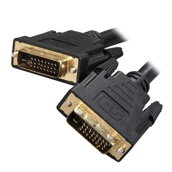 8 Ware Dvi D Dual Link Cable 2m Male To Male 25 Pin 28 Awg For Ps4 Ps3 Xbox 360 Monitor Pc Computer Projector Dvd