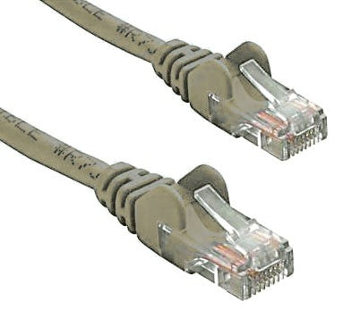 8ware Cat5e Cable 2m Grey Color Premium Rj45 Ethernet Network Lan Utp Patch Cord 26 Awg Cu Jacket