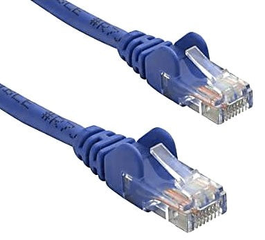 8ware Cat5e Cable 3m Blue Color Premium Rj45 Ethernet Network Lan Utp Patch Cord 26 Awg Cu Jacket