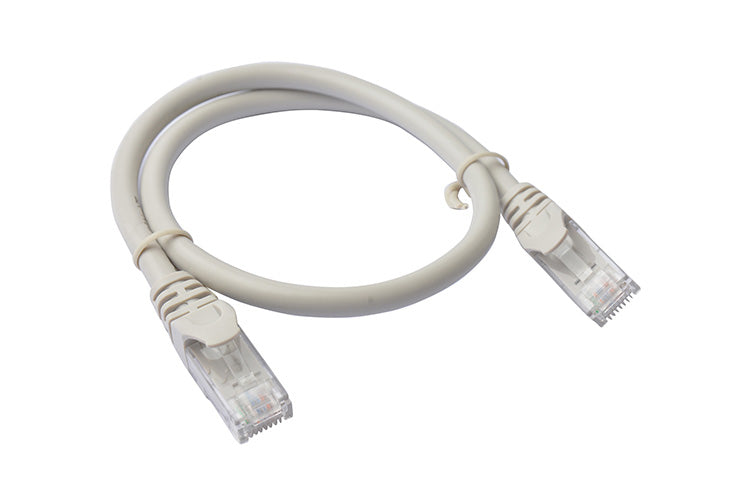 8 Ware Cat6 A Cable 0.25m (25cm) White Color Rj45 Ethernet Network Lan Utp Patch Cord Snagless