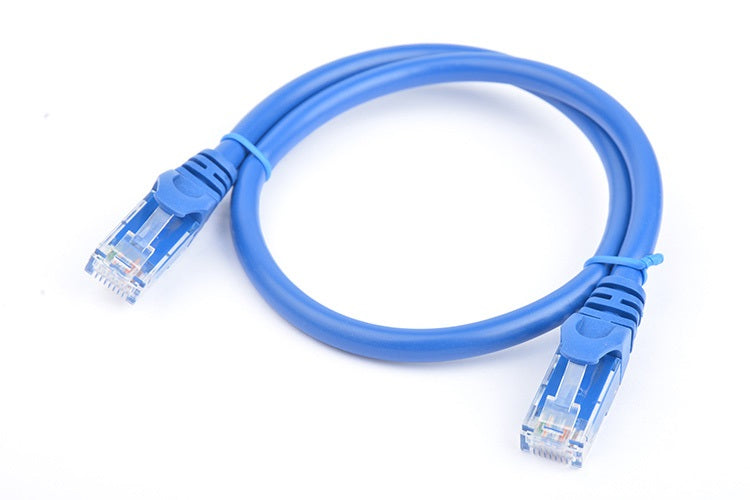 8 Ware Cat6 A Cable 0.5m (50cm) Blue Color Rj45 Ethernet Network Lan Utp Patch Cord Snagless