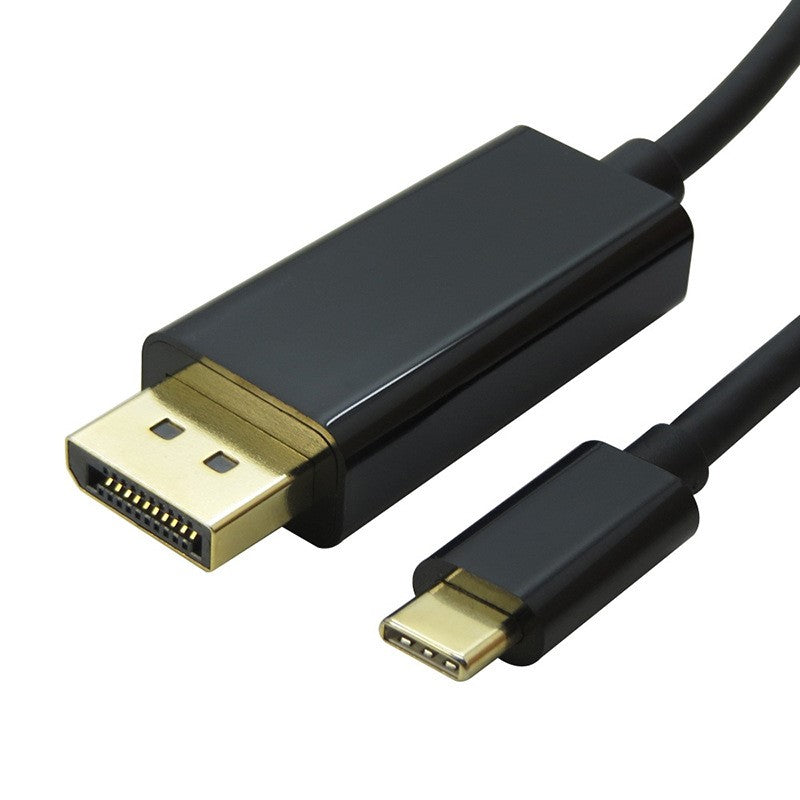 8ware 2m Usb C To Dp Display Port Cable Adapter Male To Male I Pad Pro Macbook Air Samsung Galaxy S10 Ms Surface