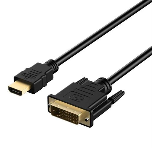 8ware Hdmi To Dvi D Adapter Converter Cable 2m Retail Pack Male To Male 30 Awg Gold Plated Pvc Jacket For Ps4 Ps3 Xbox Monitor Pc Computer Projector