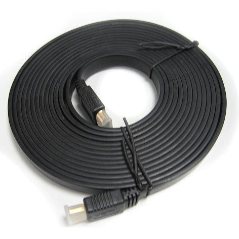 8 Ware Flat Hdmi Cable 5m V1.4 19pin M M Male To Male Gold Plated 3 D 1080p Full Hd High Speed With Ethernet ~Cb8 W Rc Hdmif 2