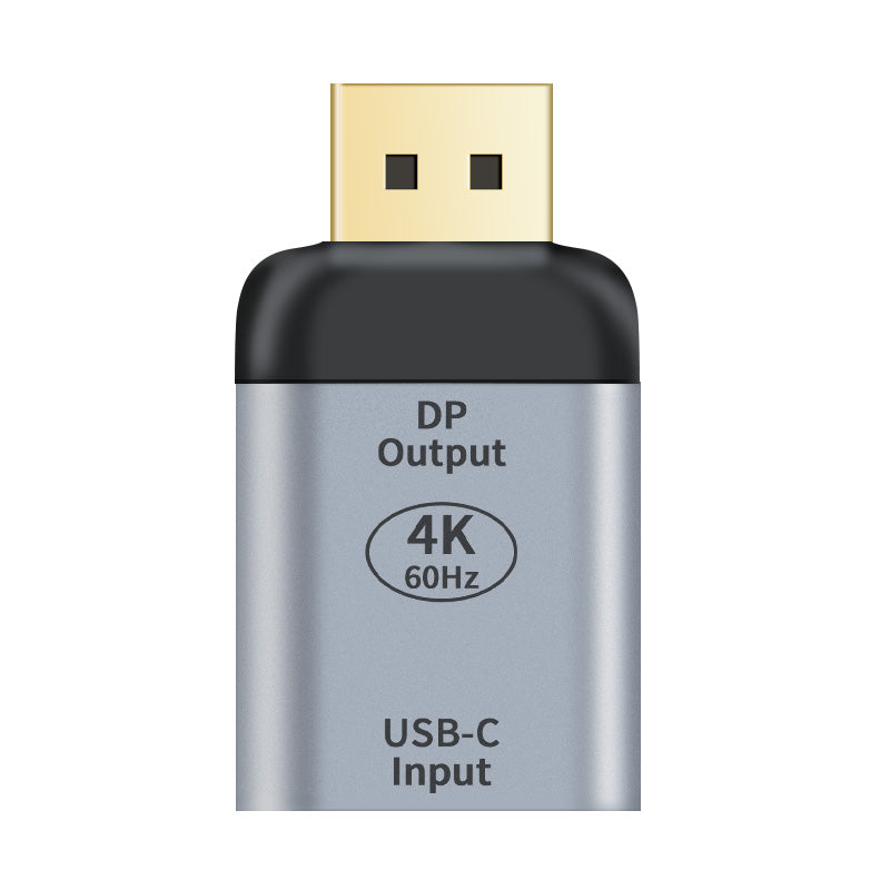 Astrotek Usb C To Dp Display Port Female To Male Adapter Support 4 K@60 Hz Aluminum Shell Gold Plating For Windows Android Mac Os