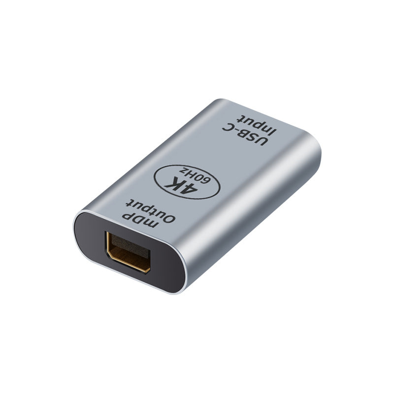 Astrotek Usb C To Mini Dp Display Port Female To Female Adapter Support 4 K@60 Hz For I Pad Pro Macbook Air Samsung Galaxy Ms Surface Dell Xps