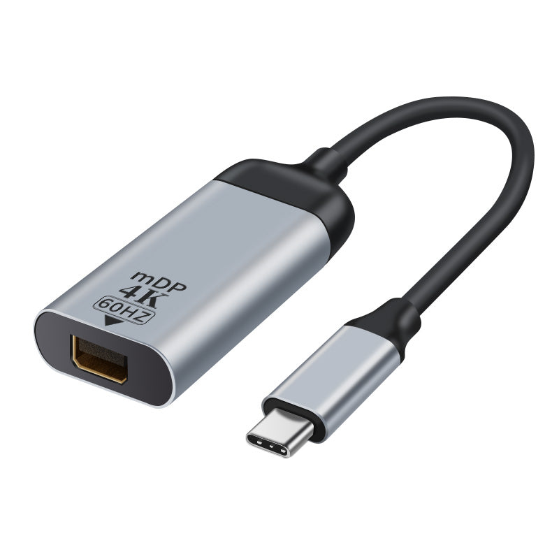 Astrotek Usb C To Mini Dp Display Port Male To Female Adapter 15cm Cable Support 4 K@60 Hz For I Pad Pro Macbook Air Samsung Galaxy Ms Surface Dell Xps
