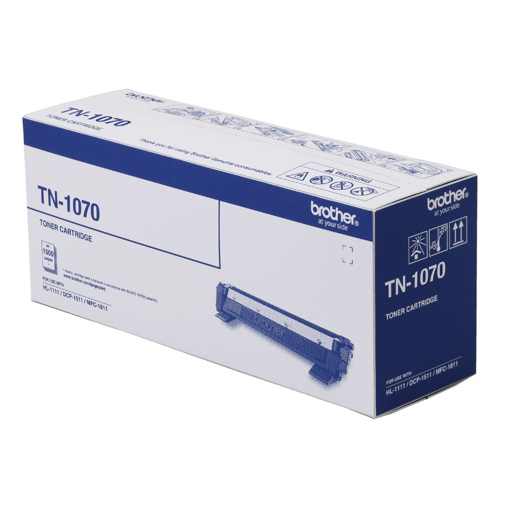 Brother Tn-1070 1000 Page Yield Toner Cartridge To Suit Hl 1110/Dcp 1510/Mfc 1810