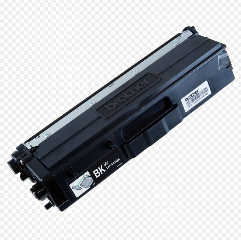 Brother Tn 443 Bk Colour Laser Toner High Yield Black To Suit Hl L8260 Cdn/8360 Cdw Mfc L8690 Cdw/L8900 Cdw 4,500 Pages