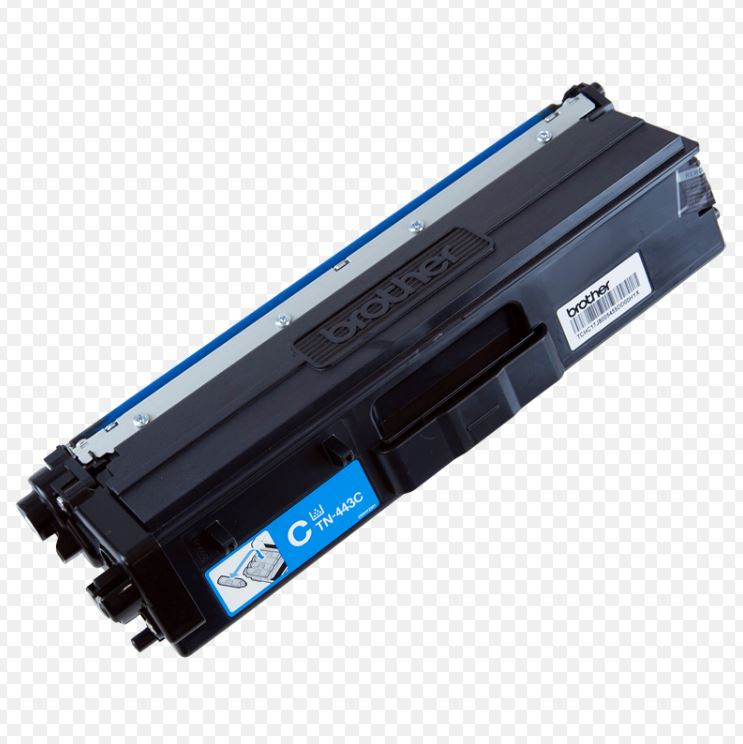 Brother Tn 443 C Colour Laser Toner High Yield Cyan To Suit Hl L8260 Cdn/8360 Cdw Mfc L8690 Cdw/L8900 Cdw 4,000 Pages