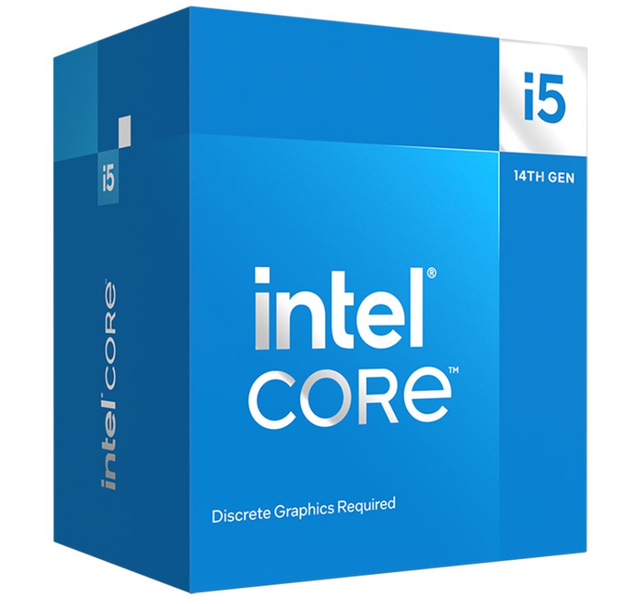 Intel I5 14400 F Cpu 3.5 G Hz (4.7 G Hz Turbo) 14th Gen Lga1700 10 Cores 16 Threads 29.5 Mb 65 W Graphics Card Required Retail Raptor Lake With Fan
