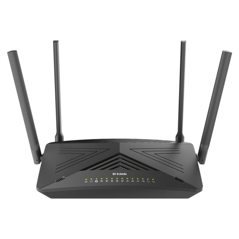D-LINK DSL-X3052E Dual Band Wireless AX3000 VDSL2 / ADSL2+ Modem Router with VOIP
