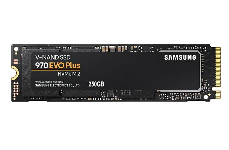 Samsung 970 Evo Plus 250 Gb Pc Ie Nv Me Ssd Mlc 3500 Mb/S 2300 Mb/S 250 K/550 Kiops 150 Tbw 5yrs Wty