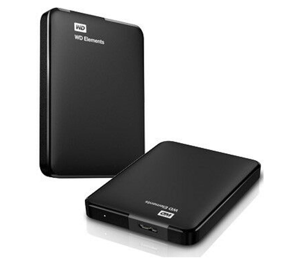 Western Digital Wd Elements 5 Tb Usb 3.0 2.5' Portable External Hard Drive Slim Light Durable Shock Proof Black Plug & Play Ntfs For Windows 10/8.1/7