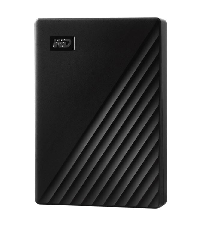 Western Digital My Passport 4 Tb Usb 3.0 2.5' Portable External Hard Drive 256 Bit Aes Encryption Slim Light Durable Shock Proof Black Plug & Play