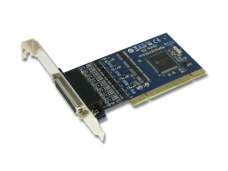 (Ls) Sunix Ipcp3104 Pci 4 Port 3 In 1 Rs 232/422/485 Card With Db9 M Connector, Up To 921.6 Kbps Support Windows, Linux, Dos, And Unix (Ls)
