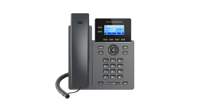 *Ls Grandstream Grp2602 G Carrier Grade 2 Line Ip Phone, 2 Sip Accounts, 2.2' Lcd, 132x48 Screen, Hd Audio, Powerable Via Poe, 5 Way Conference, 1 Yr Wt