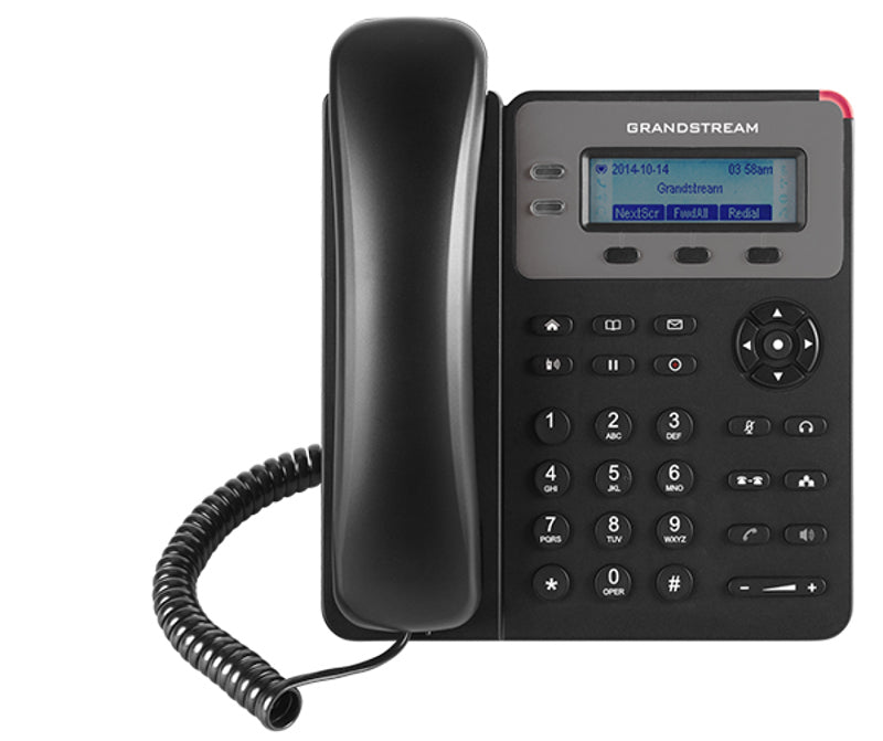 *Ls* Grandstream Gxp1615 1 Line Ip Phone, 1 Sip Account, 132x48 Colour Lcd Screen, Hd Audio, Powerable Via Po E *Last Stock*