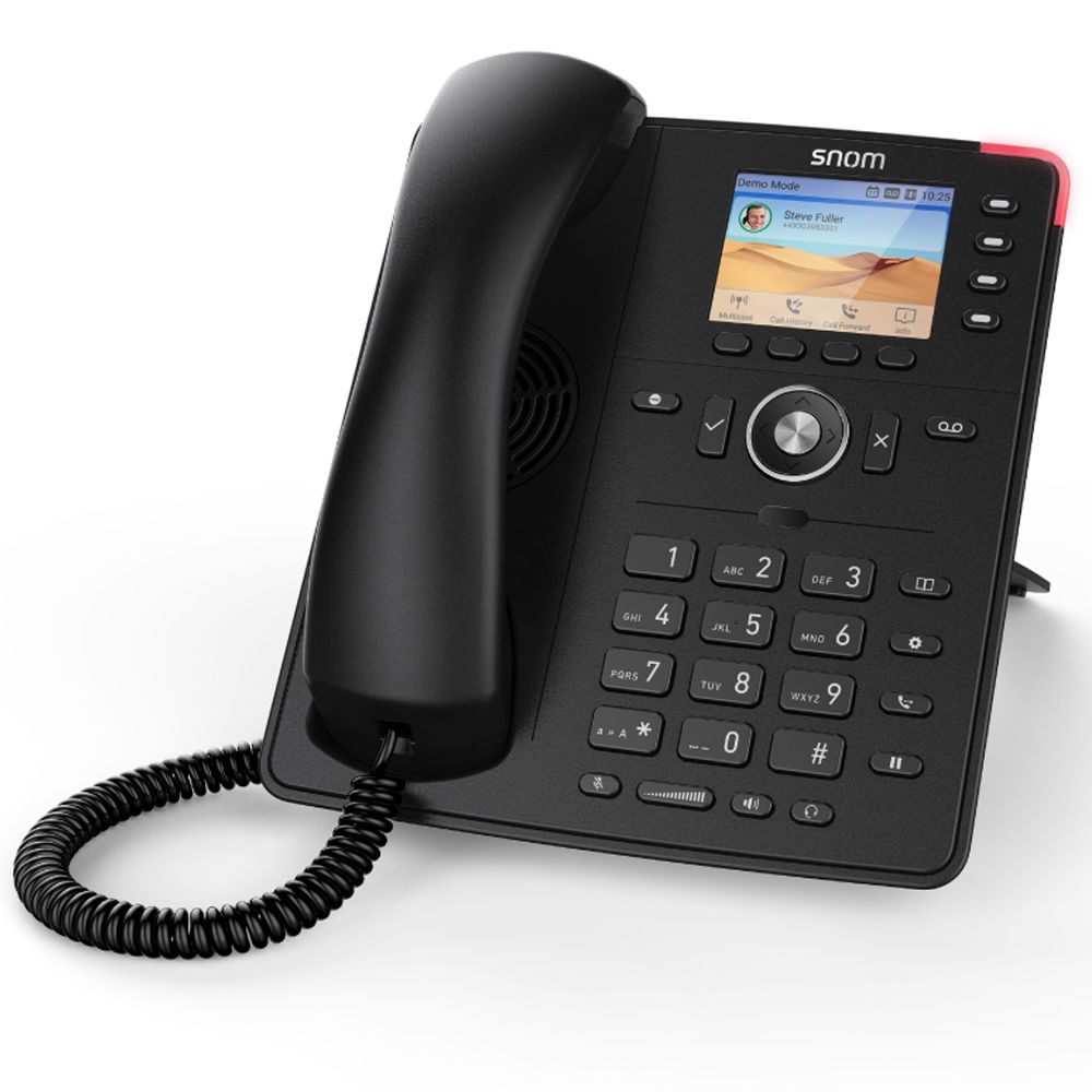 Snom D713 Ip Desk Phone, Hd Audio, Po E, Tft Liquid Crystal Display (Lcd), Headset Connectable (Include Snom A100 M And Snom A100 D)