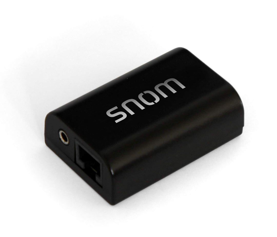 Snom Wireless Headset Adapter, Complete Freedom Of Movement, Dhsg Standard, No Additional Power Supply Required