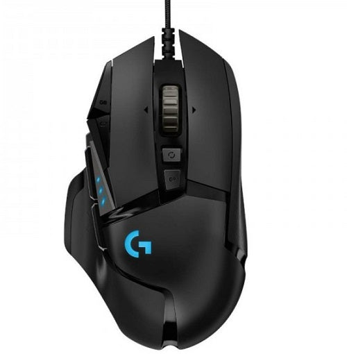 Logitech G502 Hero High Performance Gaming Mouse11 Programmable Buttons 16,000 Dpi Tunable Weight Rgb 1ms 121g 2.1m