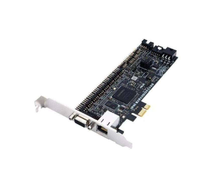 (Si Bulk Packaging 1 Yw) Asus Ipmi Expansion Card Dedicated Ethernet Controller, Vga Port, Pc Ie 3.0 X1 Interface And Aspeed Ast2600 A3 Chipset