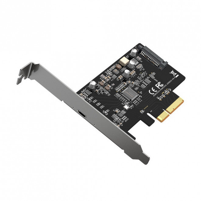 (Ls) Simplecom Ec318 Pci E X4 To Usb 3.2 Gen2x2 20 Gbps Usb C Expansion Card
