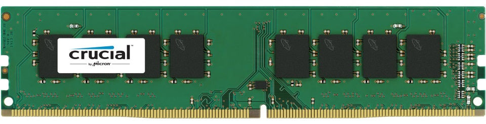 Crucial 8 Gb (1x8 Gb) Ddr4 Udimm 2400 M Hz Cl17 Dual Ranked Desktop Pc Memory Ram