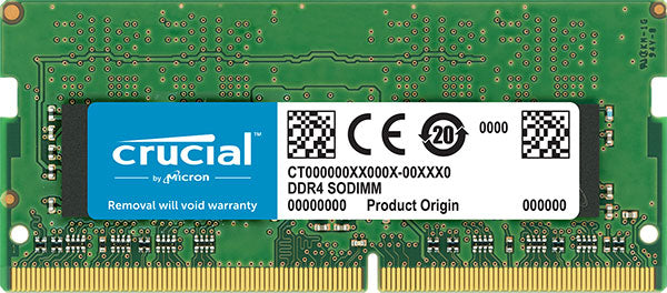 Crucial 16 Gb (1x16 Gb) Ddr4 Sodimm 2400 M Hz Cl17 Single Stick Notebook Laptop Memory Ram