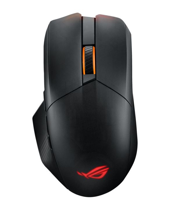 Asus Rog Chakram X Origin Rgb Gaming Mouse, 36,000dpi, Rog Aim Point Optical Sensor, Low Latency, Tri Mode Connectivity, 11 Programmable Buttons
