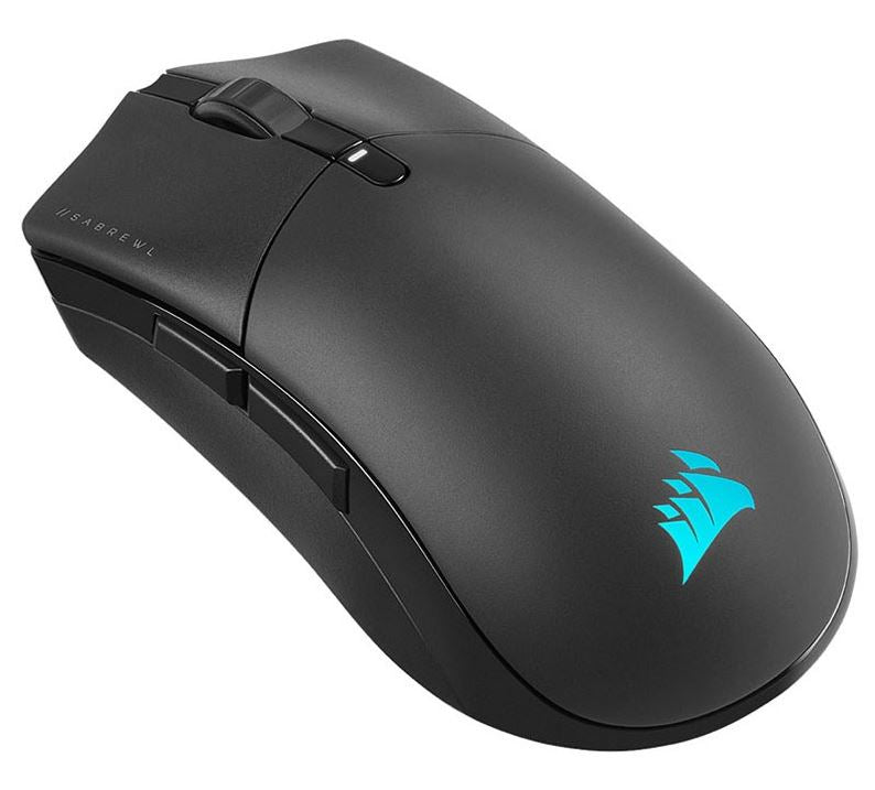 Corsair Sabre Rgb Pro Wireless Champion Series Gaming Mice, 78g Ultra Lightweight, Corsair Marksman 26 K Dpi, Usb Charge.