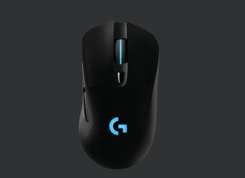 Logitech G703 Hero Lightspeed Wireless Gaming Mouse 6 Programmable Buttons 16,000 Dpi Lightsync Rgb Lighting 1ms