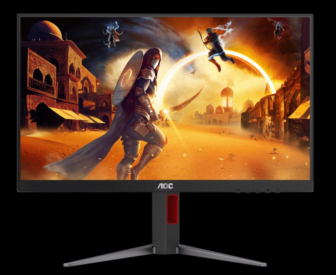 Aoc 23.8' Ips, Fhd 1080, Adaptive Sync,1ms, 180 Hz , Hdr10, 1x Hdmi 2.0, 1x Dp 1.4, Borderless, Height Adjustable Stand, Vesa 100 X100mm
